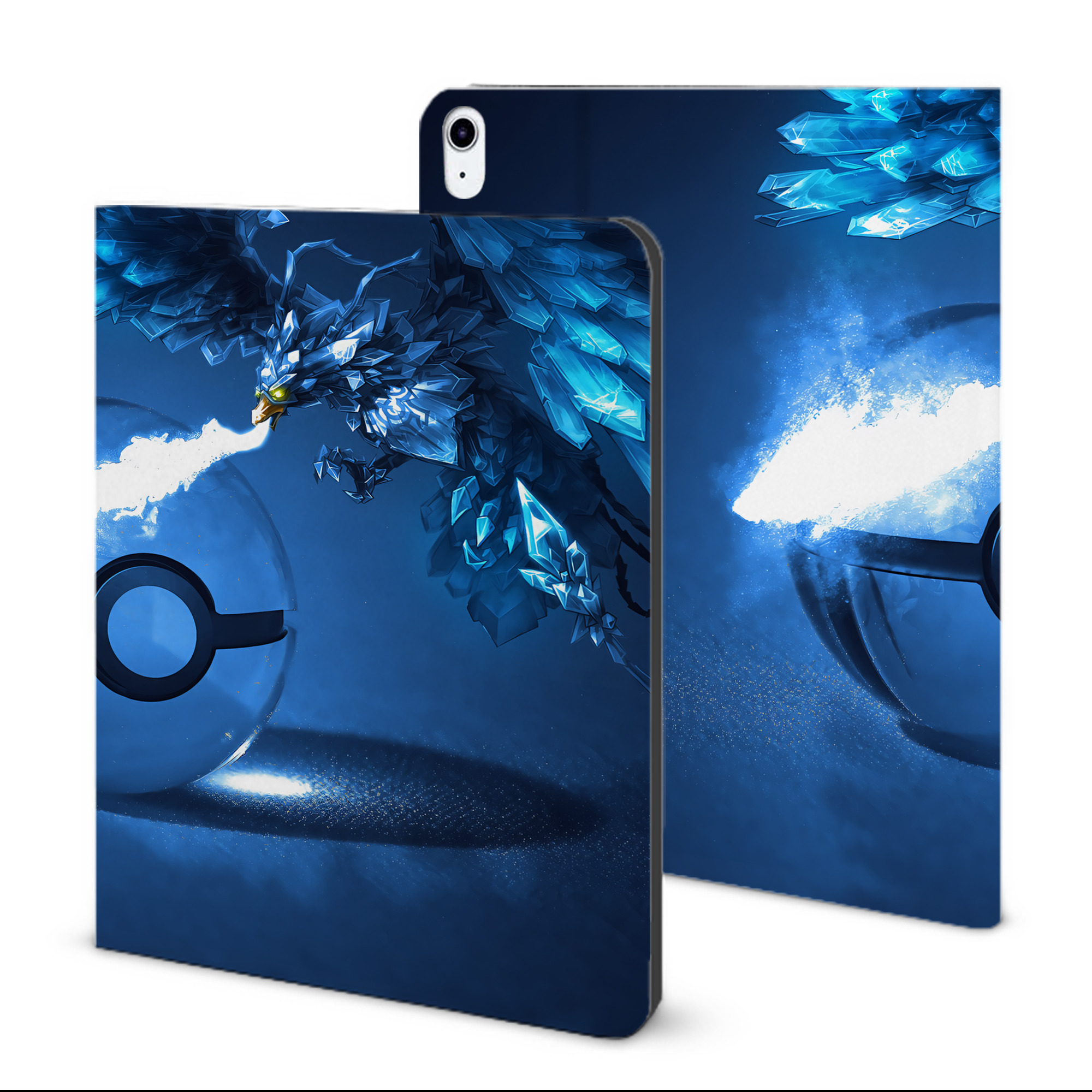 （画像用） ポケットモンスター Pokémon IPad ケース ブック型 PUレザー TPU 耐衝撃 軽量 薄型 ペン収納なし 全面保護 IPad 各モデル対応